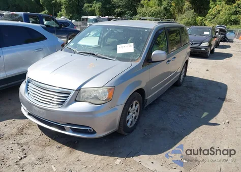 2013 Chrysler Town & Country Touring из США, поврежденный, VIN 2C4RC1BGXDR555192